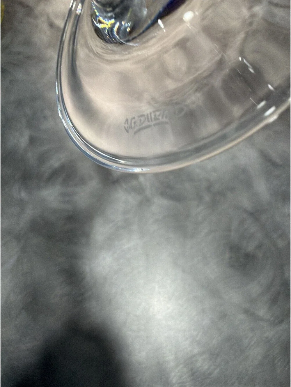 1 BYZANCE BY CRISTAL D ARQUES J G DURAND WHITE WINE GLASS 7 5/8
